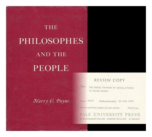 Book The philosophies and the people (Yale historical publications : Miscellany) free