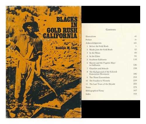 Book Blacks in Gold Rush California (The Lamar Series in Western History) free