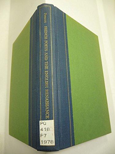 Book French Poets and the English Renaissance: Studies in Fame and Transformation free