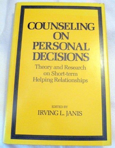 Book Counseling on Personal Decisions (Studies in Attitude & Communication Series) free