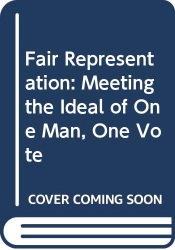 Book Fair Representation: Meeting the Ideal of One Man, One Vote free