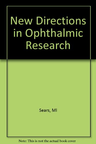 Book New Directions In Ophthalmic Research free