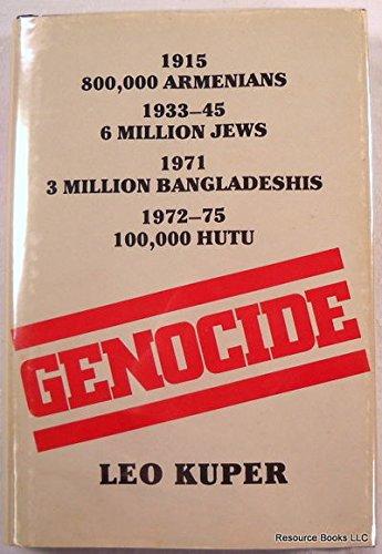 Book Genocide: Its Political Use in the Twentieth Century free