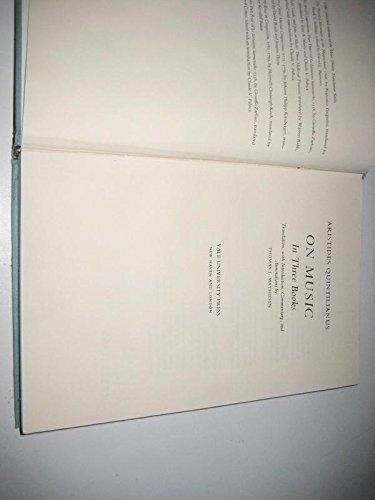 Book Aristides Quintilianus on Music: In Three Books (Music Theory Translation Series) (English and Ancient Greek Edition) free