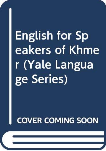 Book English for Speakers of Khmer (Yale Language Series) free
