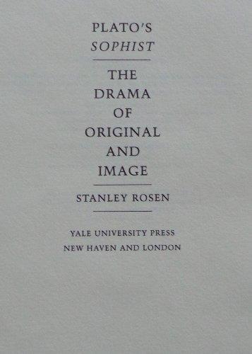 Book Plato's Sophist: The drama of original and image free