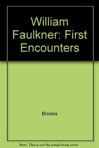 Book William Faulkner: First encounters free