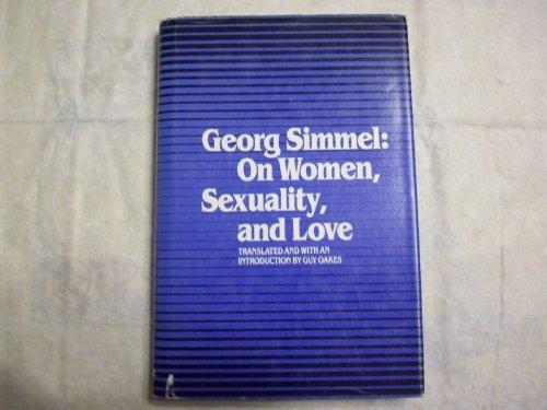 Book Georg Simmel, on women, sexuality, and love free