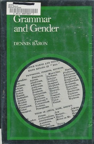 Book Grammar and gender free