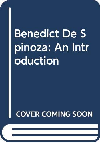 Book Benedict de Spinoza: An introduction free
