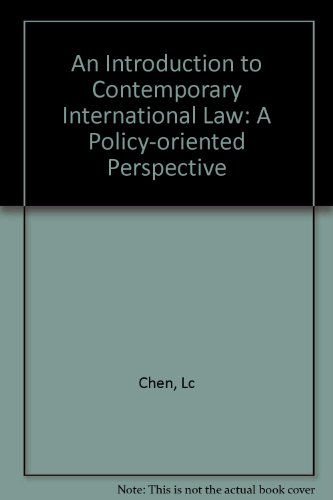 Book An Introduction to Contemporary International Law: A Policy-Oriented Perspective free