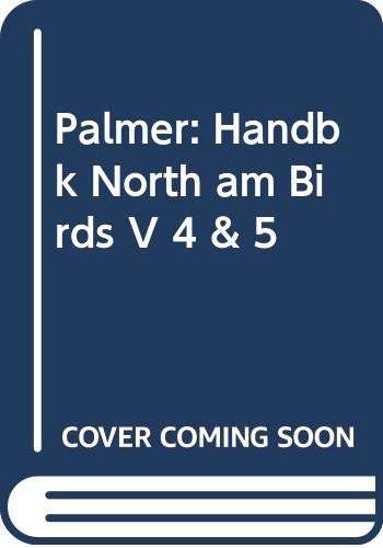 Book Palmer: Handbk North am Birds V 4 & 5 free