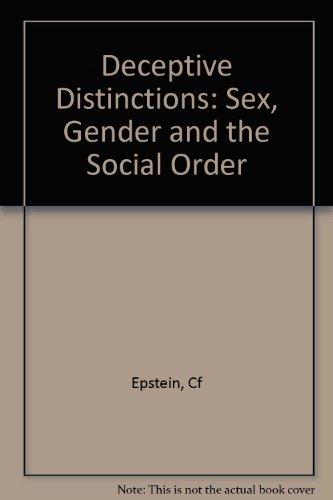 Book Deceptive distinctions: Sex, gender, and the social order free