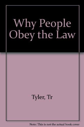 Book Why people obey the law free