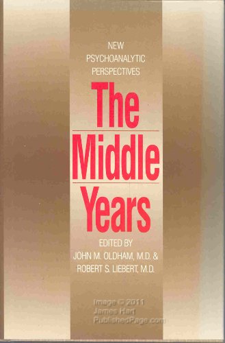 Book The Middle Years: New Psychoanalytic Perspectives free
