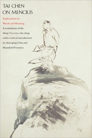 Book Tai Chen on Mencius: Explorations in Words and Meanings free
