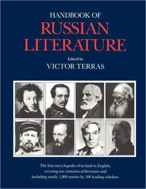 Book Handbook of Russian Literature free