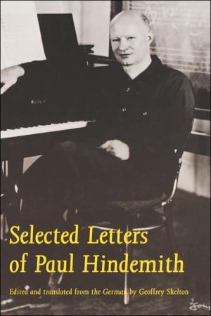 Book Selected Letters of Paul Hindemith free