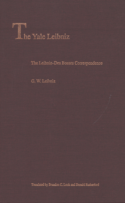 Book The Leibniz-Des Bosses Correspondence free