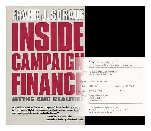Book Inside Campaign Finance: Myths and Realities free