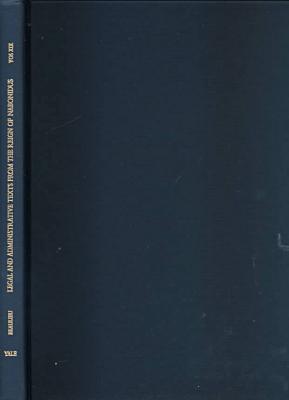 Book Legal and Administrative Texts from the Reign of Nabonidus free