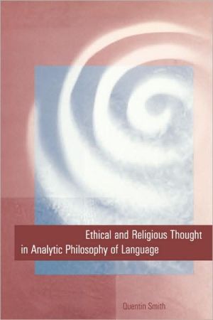 Book Ethical and Religious Thought in Analytic Philosophy of Language free