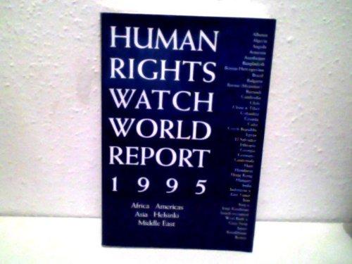 Book Human Rights Watch World Report 1995: Events Of 1994 free