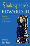 Book Shakespeare's Edward III: An Early Play Restored to the Canon free