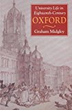 Book University Life In Eighteenth-century Oxford free