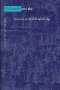 Book Philosophy and the Return to Self-Knowledge free