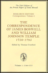 Book The Correspondence Of James Boswell And William Johnson Temple, 1756-1795: Vol. 1: 1756-1777 (yale Editions Of The Private Papers James Boswell- Research Edition Correspondence, Vol. 6)) free