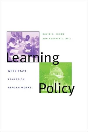 Book Learning Policy: When State Education Reform Works free