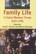 Book Family Life in Early Modern Times, 1500-1789 (The History of the European Family, Vol. 1) free