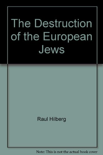 Book The Destruction of the European Jews free
