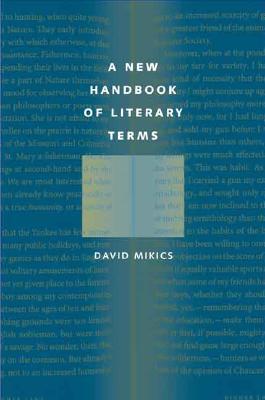 Book A New Handbook of Literary Terms free