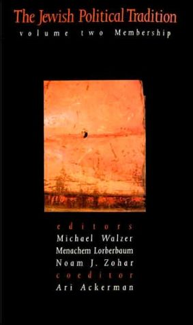 Book The Jewish Political Tradition: Volume II: Membership free
