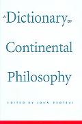 Book A Dictionary of Continental Philosophy free