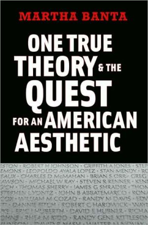 Book One True Theory And The Quest For An American Aesthetic free