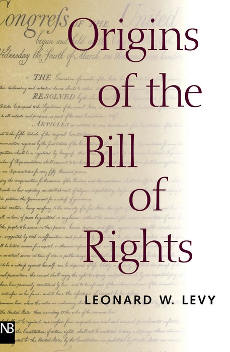 Book Origins of the Bill of Rights free