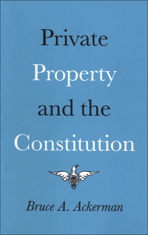 Book Private Property and the Constitution free