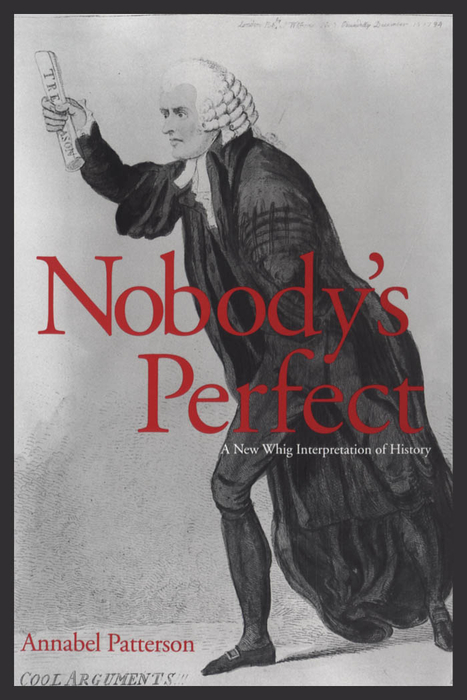 Book Nobody's Perfect free