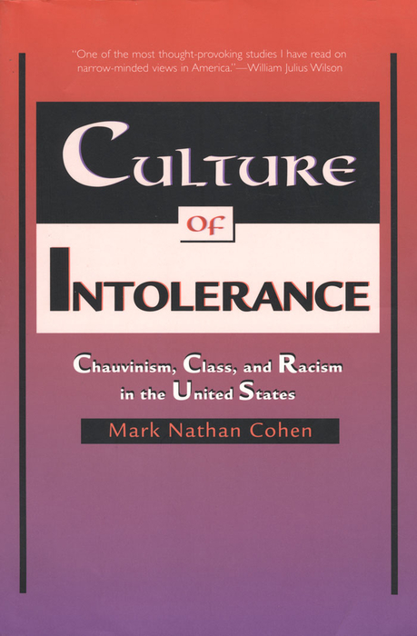 Book Culture of Intolerance free