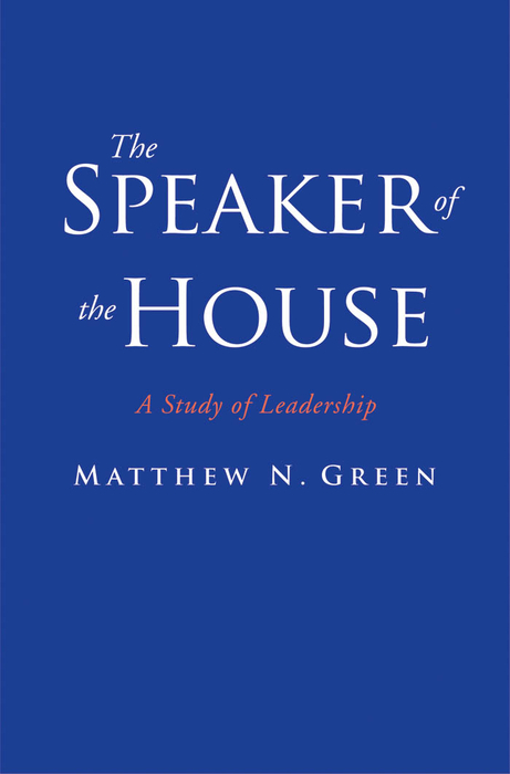 Book The Speaker of the House: A Study of Leadership free