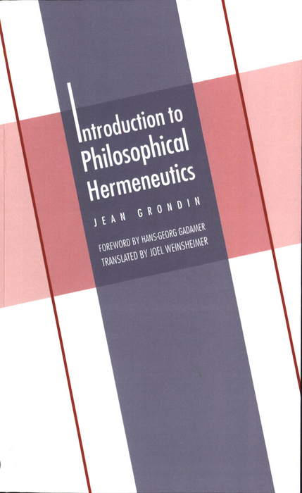 Book Introduction to Philosophical Hermeneutics free
