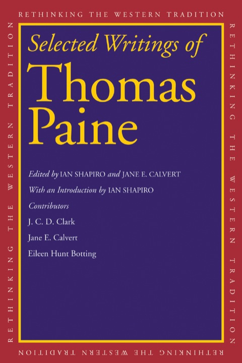 Book Selected Writings of Thomas Paine (Rethinking the Western Tradition) free