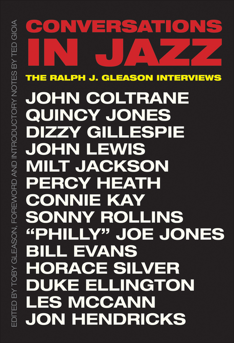 Book Conversations in Jazz: The Ralph J. Gleason Interviews free