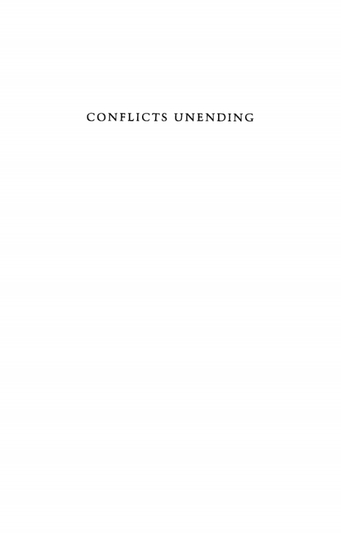 Book Conflicts Unending free