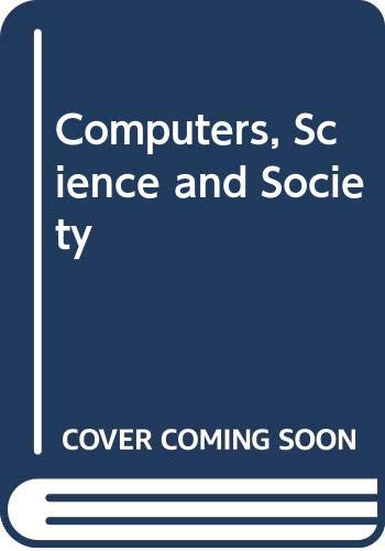 Book Computers, Science And Society free