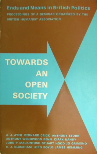 Book Towards an Open Society free