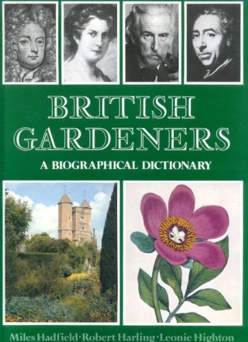 Book British gardeners: A biographical dictionary free